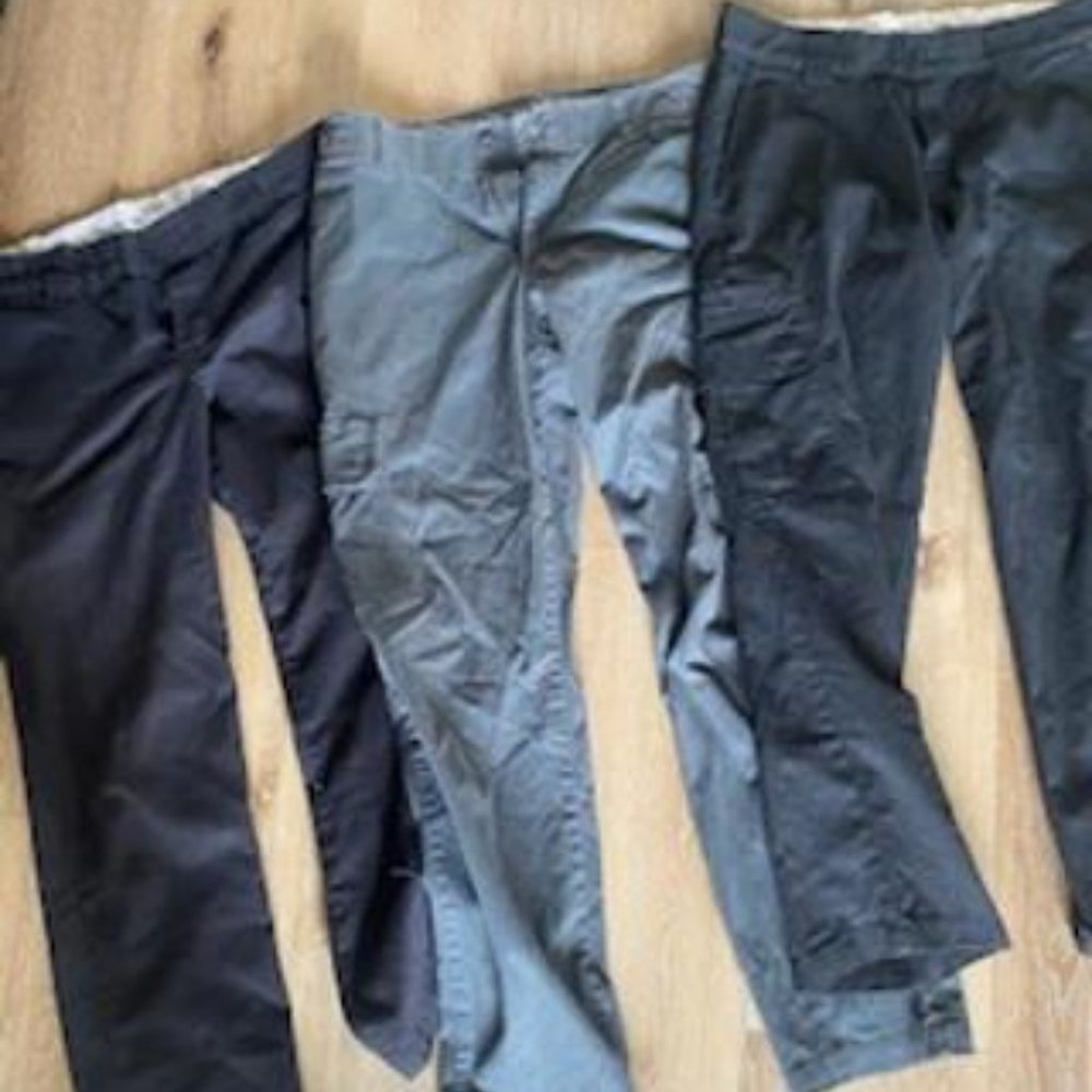 Black and Grey Dickies - Flex Cargo, Slim Taper and Regular Straight